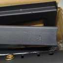 Rfiver Mobile TV Stand for 23-60 Inch LCD LED Flat/Curved Panel Screen TVs up to 88 lbs, Rolling TV Stand with Adjustable Shelf & Tilt, Portable Floor Stand on Wheels for Bedroom, Living Room, Office (Black)