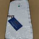 Bedsure Queen Pillows Set of 2, Luxury Hotel Firm Pillows for Sleeping, Decoration Strip Diamond Design Cover, Fluffy Original Down Alternative Filling for Side, Back or Stomach Sleepers (Grey)