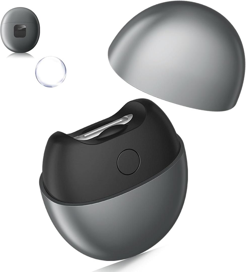 Electric Nail Clipper for Baby, Adults & Seniors - Safe USB Rechargeable Nail Trimmer with LED Light & Adjustable Speed - Gentle & Precise Nail Care Tool for All Ages