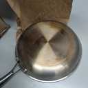 COOKER KING Stainless Steel Pans Set of 3 (8+10+12 Inch), Nonstick Frying Pans, Induction Pan Set, Chef's Pan, Skillets Dishwasher & Oven Safe, Stay-Cool Handles, Compatible with All Cooktops