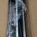 18-Inch Spike Rolling Lawn Aerator for Grass. Heavy Duty Manual Push Aerator Lawn Tool,Soil Health for Garden&Yard Tool(Green with Fender)