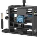 SporGain Sight Pusher Tool with Tool Kit, Sight Pusher Heavy Duty for Handguns Front Rear Sight Removal Adjustment, Sight Pusher Tool with Adjustable Base, Compatible with Square Slides (Black)