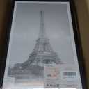 upsimples 12x18 Picture Frame, Display Pictures 11x17 with Mat or 12 x 18 Without, Wall Hanging Poster Frames, Black, 1 Pack