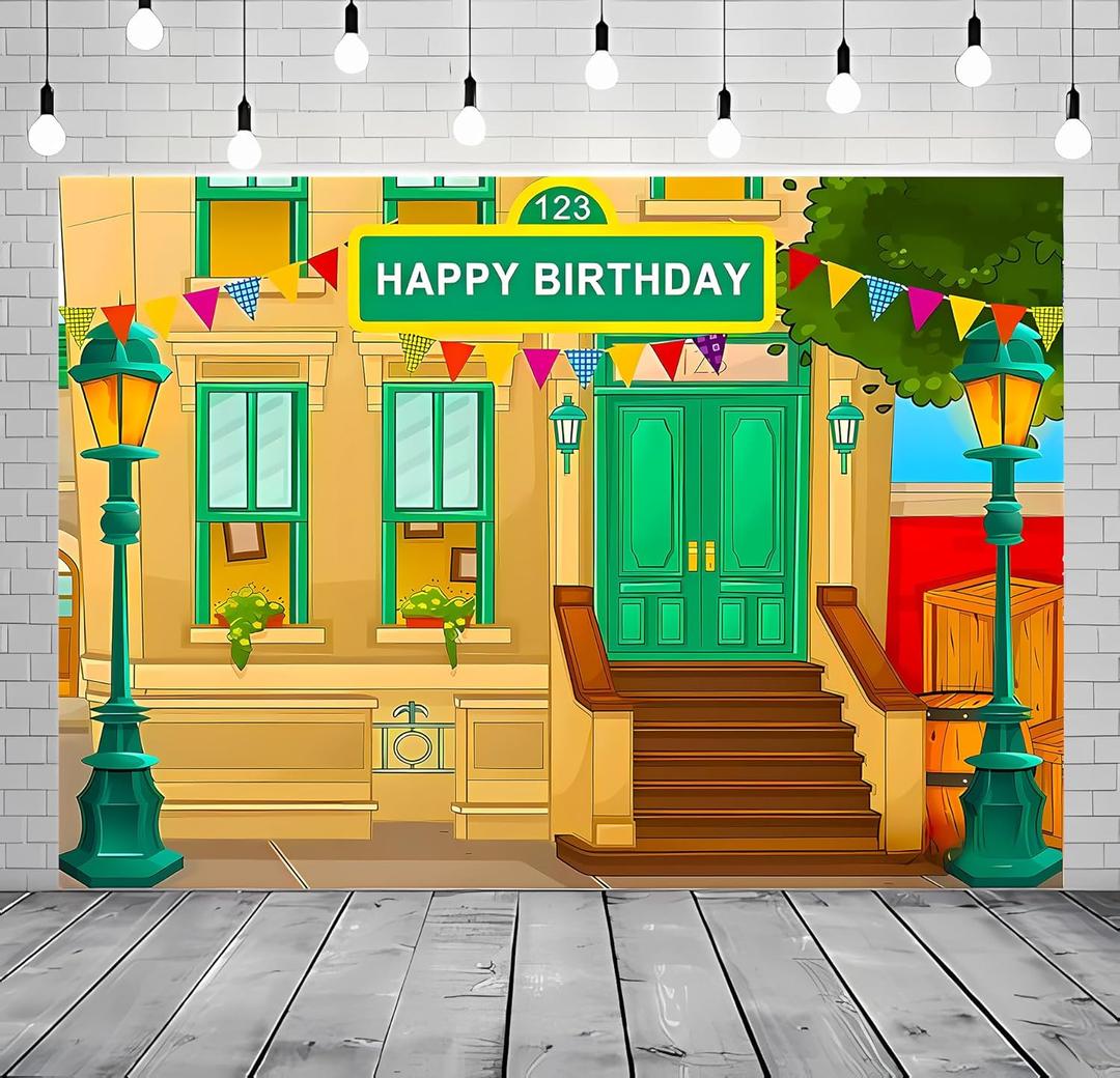 1st Birthday Photography Backgr Alphabet Photo Backdrop Studio Props Newborn Baby Backdrop Party Banner Vinyl 7x5ft