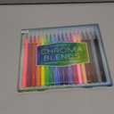 Ooly Chroma Blends Watercolor Brush Markers, Pens for Writing & Hand Lettering, School Supplies - Set of 18