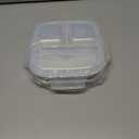 RAOOKIF 2 Pack Stainless Steel Snack Containers with Lids, 3-Compartment Leak-Proof Food Storage Containers, 20 oz Reusable Grab-and-Go Bento Box for School, Home, Office, and Camping, Dishwasher-Safe