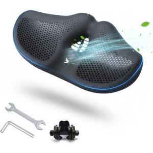 Oversized Noseless Bike Seat for Men & Women