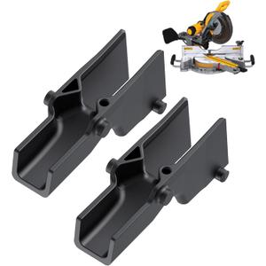 Miter Saw Dust Deflector NA033407, 2-Pack Dust Collection Adapter Replacement for DWS779 DWS780 DWS779R DWS780-B2, Durable Dust Port for Improved Dust Management