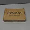 Ravinte 25 Pack Square Brushed Brass knobs Cabinet Kitchen Hardware Dresser Drawers Cabinet Door Knobs with Screwdriver