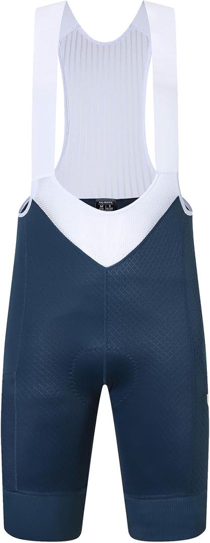 YKYWBIKE Cycling Bibs Men,Padded Cycling Bib Shorts,Breathable Road Bike Bib Shorts,Biking Bibs Mountain Bike Short Men, XL