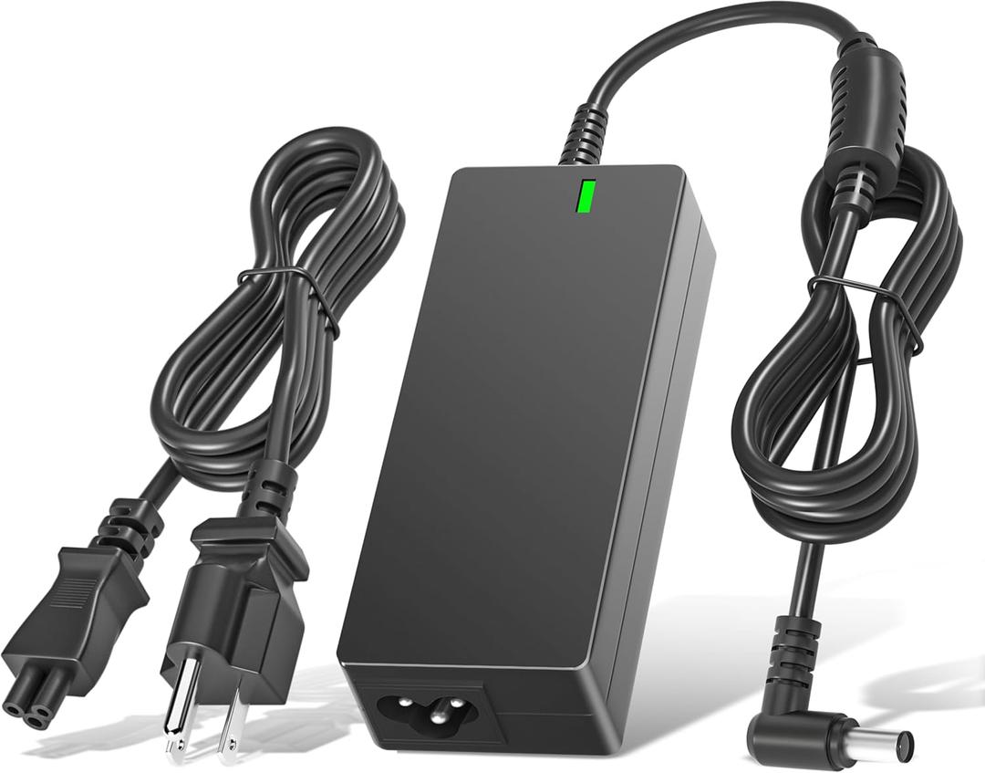 19V 2.53A AC Adapter Power Cord for Samsung UN32J5205AF UN32J4000 UN32J4500 UN32J400D UN22H5000 A4819-FDY BN44-00837A UN32J UN22H 22" 32" LCD LED HDTV Monitor Smart TV Power Cable