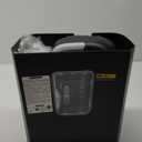 Bonsaii Paper Shredder for Home Use, 3.4 Gal Wastebasket, 6 Sheet Crosscut Paper Credit Cards, Staples, and Clips Shredder for Home Office Use, Portable Handle Design (C237-B New Version)