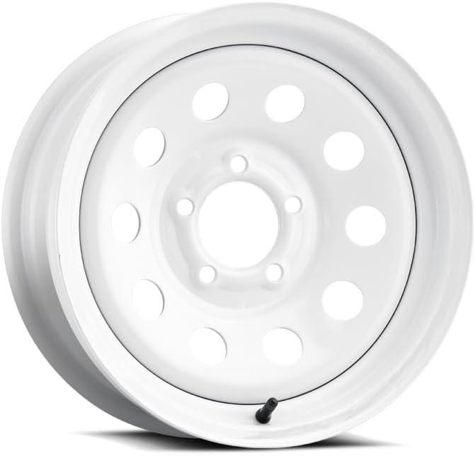 ALLIED WHEEL COMPONENTS - MOD 14X6 5X4.5 White
