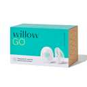 Willow Go - Hands Free Breast Pump - Wearable Breastfeeding Pump - Portable, Electric, Cordless, & 9 Levels of Hospital Grade Suction Strength - Postpartum Essentials - Double Breast Pump