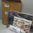Commercial Quality Stainless Steel Baking Sheet, Extra Large Cookie Sheets for Baking, Warp Resistant Nonstick Baking Pan Oven Tray, Non Toxic & Heavy Duty & Dishwasher Safe - (20" x 14" x 1")