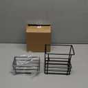 Coffee Syrup Rack (4 Bottle Capacity)Coffee Syrup Organizer for Coffee Bar,Kitchen.Small Wine Rack for Bar,Family,Storage for Syrup, Wine, Dressing