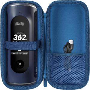 Lebakort Hard Case Compatible with Blue Tees Golf Player+ GPS Speaker (Navy Case)