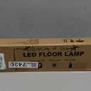 Led Floor Lamp for eyelash extensions Standing light Floor Lamps for Office Standing Lamp Brightness eyelash lamp tattoo Light Eye Caring Reading lamp for Bedroom makeup light lash light extension (Metallic Black)