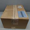 Solsew 6 Feet Snow Flocked Christmas Garland for Mantle White Garland with Silver White Balls Snowflake Pine Cones for Fireplace Table Centerpiece Front Door Staircase Decoration(Silver, Green, Red)