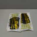 2 Pack Graduation Backdrop, 3.28 FT x 7.05 FT Black and Gold Foil Fringe Curtains, Metallic Foil Curtain Graduation Backdrop, Grad Party Supplies Black and Gold Party Decorations Class of 2026