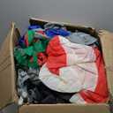 12FT Length X 10.5FT Tall Giant Christmas Inflatables Elephant, Christmas Blow Up Santa on Elephant Inflatable Builtin Bright LED Lights for Christmas Inflatable Outdoor Decoration Xmas Gift Party