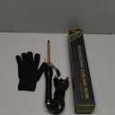 HCAH 3/8 Inch Small Curling Iron Wand for Short & Long Hair, Ceramic Small Barrel Curling Iron 9mm Thin Curling Wand for Tight Curls with 5 Adjustable Temperature, Heat Resistant Glove Included