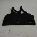 Adjustable High Impact Sports Bras for Women Zip Front Full Coverage and Lift Padded Compression Tops L