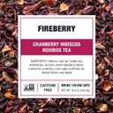 Tiesta Tea - Cranberry Hibiscus Rooibos Tea, Fireberry, Loose Leaf, Herbal Blend with Hibiscus, Cranberry, Currants, Rooibos, Enjoy Hot or Iced, 200 Cups in Resealable Pouch, 16 Ounce (EXP 11/13/27)