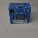 Serves 30 | Complete Party Pack | Congrats Grad Green Party Supplies | 9" Dinner Paper Plates | 7" Dessert Paper Plates | 9 oz Cups | 3 Ply Napkins Beverage and Lunch Napkins | 2 Table Cover | 20 Ph