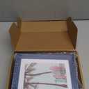 SZYUU 5x7 Picture Frame Set of 3, High Definition Real Glass, Display Pictures 4x6 with Mat or 5x7 Without Mat, Gallery Wall Hanging or Tabletop Photo Frames, Blue