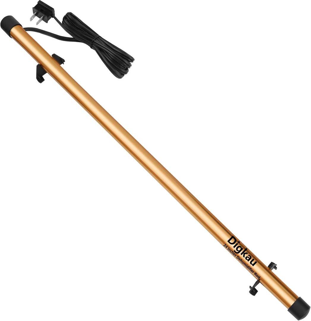 Gun Safe Dehumidifier Rod - High Power, Easy Installation Plug-in Dehumidifier, Superior Moisture, Keep Dry for Gun Safes,Cabinets, Closets (24 Inch) Gun Safe Dehumidifier Rod - High Power, Easy Installation Plug-in Dehumidifier, Superior Moisture, Keep Dry for Gun Safes,Cabinets, Closets (24 Inch)