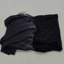 Hanna Nikole Womens Plus Size Tankini Swimsuit Two Piece Bathing Suits Flowy Swim Tops with Boy Shorts (Multicolor Lines) 26 Plus