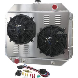CoolingCare Radiator for 1966-1979 Ford Bronco F100 F150 F250 F350, Ford F150 Radiator, Ford F250 Radiator, Ford F350 Radiator, Ford Bronco Radiator, 3 Row Cores