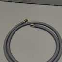 M922367-007220A Kitchen Faucet Hose Replacement for American Standard, Pull down Pull Out Faucet Sink Hose Sprayer Faucet Part, Brass Adapter, 59in,150cm, Gray