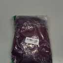 GORGLITTER Women's Metal Ruched Maxi Dress Half Sleeve V Neck Bodycon Cocktail Wedding Guest Dresses Purple X-Large