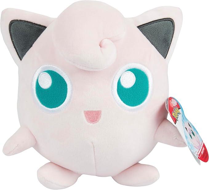 Pokémon 8" Jigglypuff Plush - Generation 1 Figure - Officially Licensed - Authentic Soft Stuffed Animal Toy - Gift for Kids, Boys, Girls - 2+