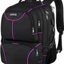 VECKUSON Laptop Backpack, 15.6 Inches, Purple, Unisex