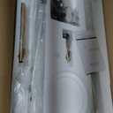 60 Inch White Gold Ceiling Fan with Light and Remote Control High CFM Quiet DC Motor Large Modern Smart Ceiling Fan with Dimmable Light, 6 Speeds, Reversible Direction