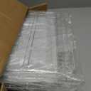 20.5 inch Small Bird Cage, Parrot Cage, Portable Bird Carrier, Travel Carrier Cage for Home, Outing, Pet Clinic, Temporary Placement, for Small Medium Birds(White)