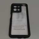 Lanhiem for Moto G 5G 2025 Case, IP68 Waterproof Dustproof Shockproof Case with Built-in Screen Protector, Full Body Underwater Protective Cover for Moto G 5G Only, Black