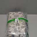 Boao 6 Pieces Canvas Cosmetic Bags Printed Small Makeup Bag Multi Function Travel Organizer Pouch Purse with Zipper for Women Fall Vacation Travel Toiletry storage Christmas Birthday Gift, 6 Styles