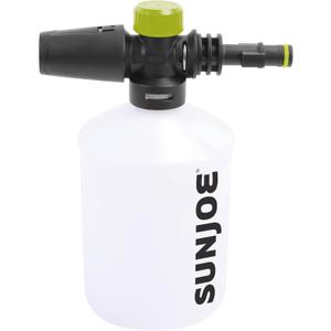 Sun Joe SPX-FC26 26-Oz Adjustable Snow Foamer Cannon w/Adapters , Black