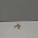 5pcs Adapters for Rockwell Sonicrafter Oscillating Tool Saw Blades - Universal Shank Converter for Star Lock Saw Blades -Multi Master Power Tool Woodworking Accessory for Enhanced (Not for M-Akita)