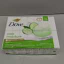 Dove Skin Care Beauty Bar For Softer Skin Cucumber and Green Tea More Moisturizing Than Bar Soap 3.75 oz, 14 Bars
