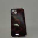 Aesthetic Tortoise Shell Phone Case for iPhone 14 6.1in,Retro Cool Girl Leopard Print Brown Amber Trendy Full Camera Protective Cover for iPhone 14 6.1"