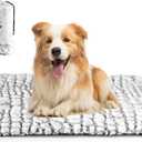 Self Warming Cat Bed, 30" x 20" Ultra Soft Cat Dog Pet Heating Pad for Indoor Outdoor, Non-Slip Heated Dog Mat Thermal Blanket (30 x 20 in)