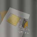 Acrylic 4-Card Graded Card Display Case with Magnetic Front, Wall-Mounted or Desktop Slab Display Frame, Clear Dust-Proof PSA Card Display Stand with Black Base, 15.2" x 6.7"