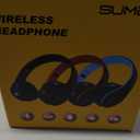 Waterproof Over-Ear Headphones,V5.0 HD Stereo Sound Wireless Headphones with Mic, Passive Noise Cancelling Headsets for Gym Running Workout Men, Women