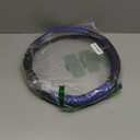 SHIAWASENA Microfiber Leather Car Steering Wheel Cover, Fashion Stitching, Universal 15 Inch Fit, Non-Slip (Black&Blue)