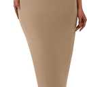 PRETTYGARDEN Women's Off The Shoulder Maxi Dresses 2025 Summer Formal Elegant Cocktail Party Wedding Guest Long Dress (Light Khaki)